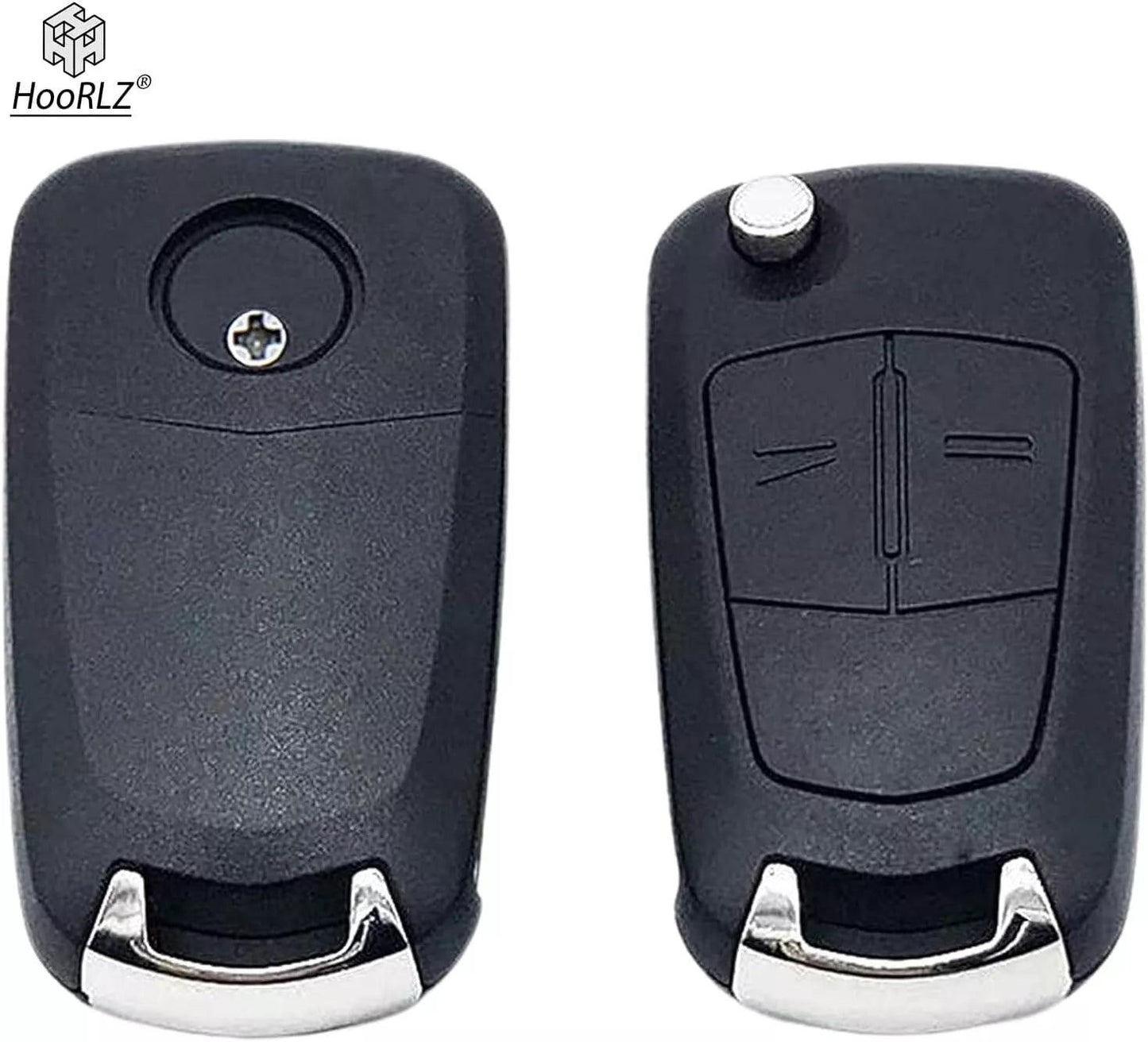 VAUXHALL / OPEL 2 Button Remote Flip Key Fob Case - HU100.