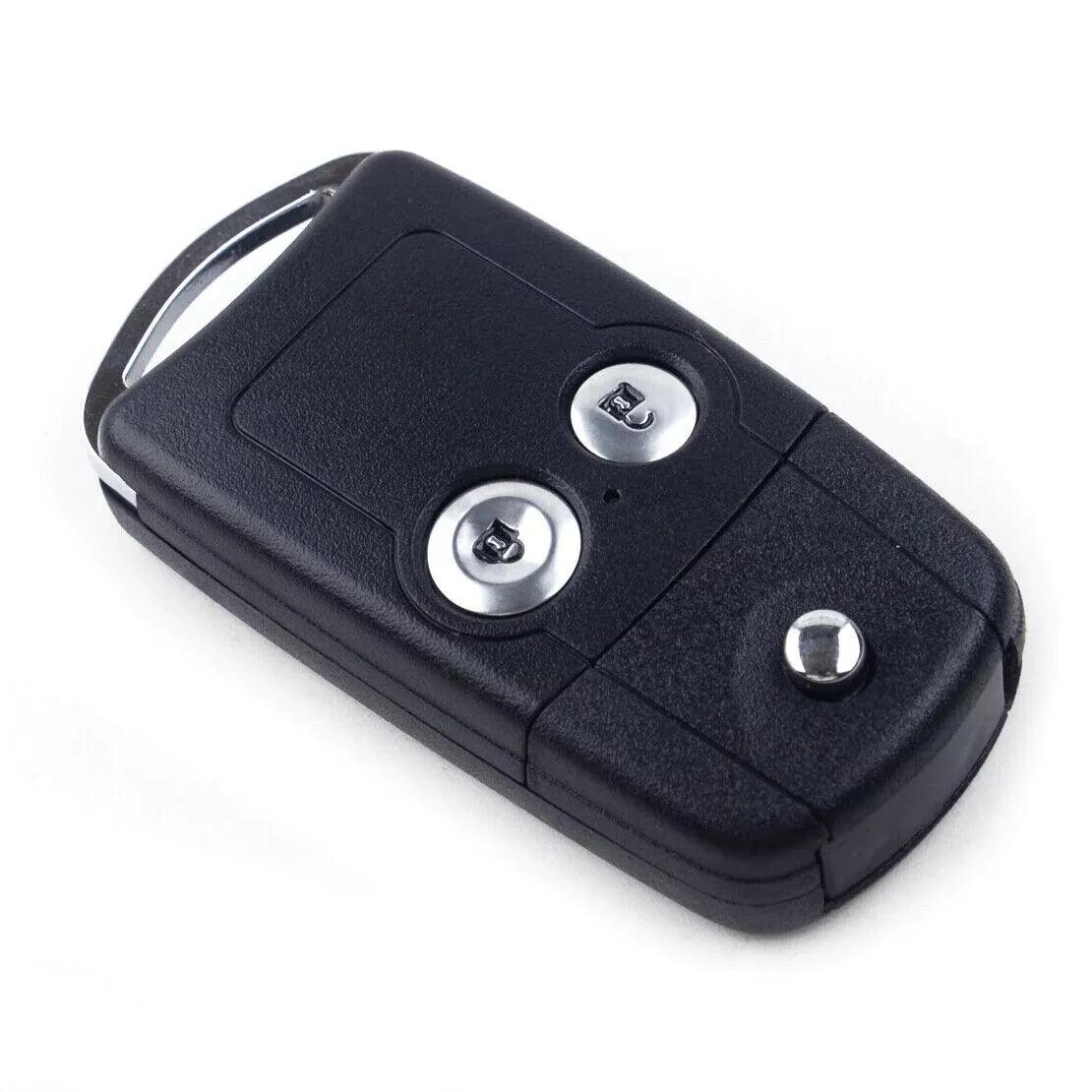 HONDA 2 Button Flip Remote Key Fob Case - HU66.