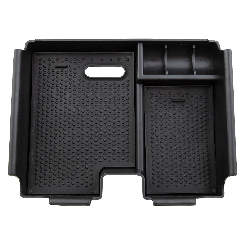 Center Console Organiser Tray Armrest Storage Box For Land Rover Range Rover Evoque 2011-2015.