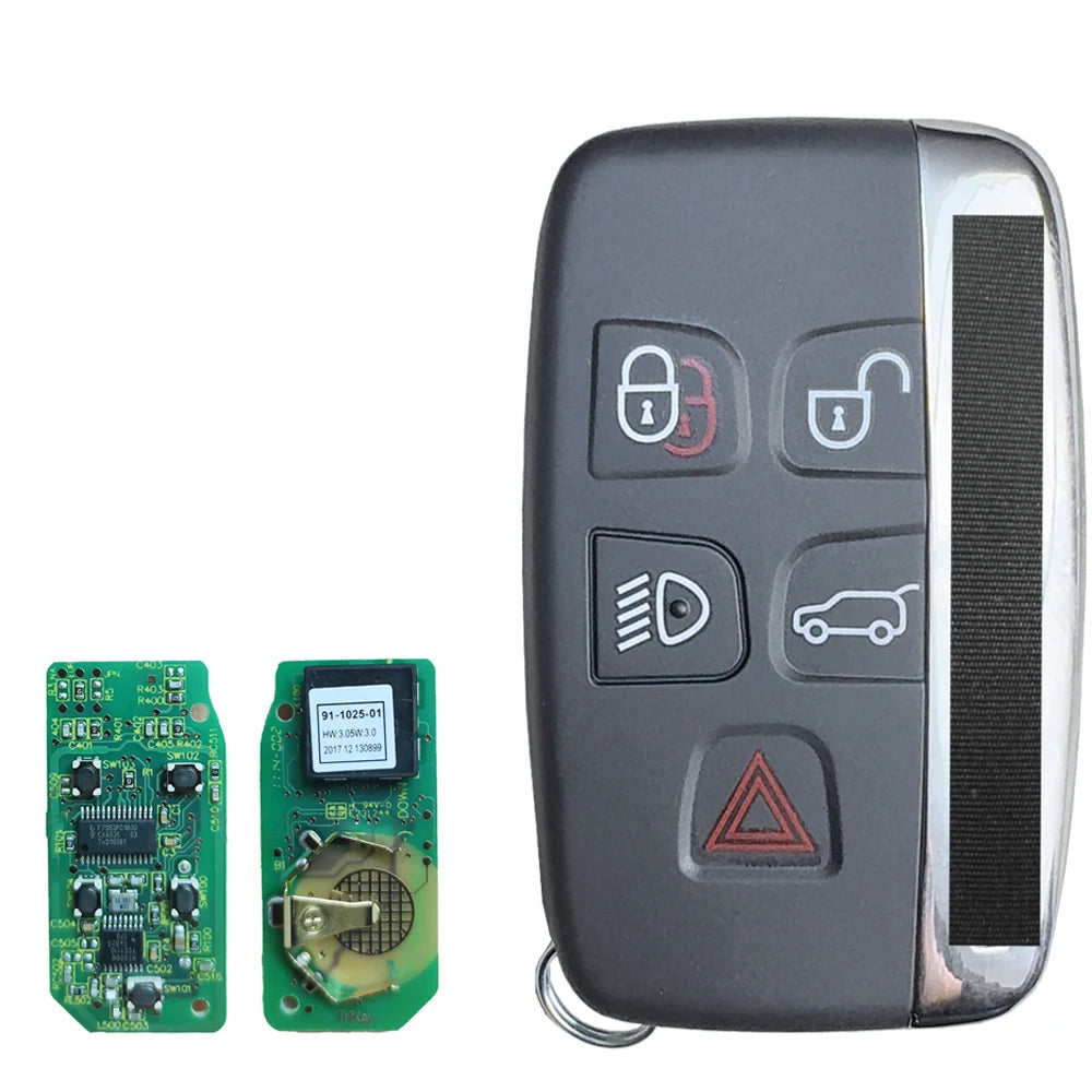 LAND ROVER 5 Button OEM Shell Smart Remote 433MHz ID49 PCF7953