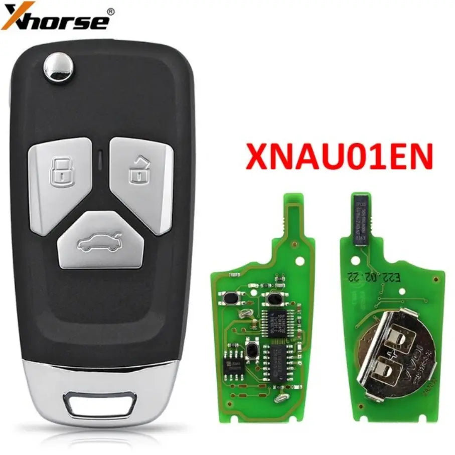 XHORSE XNAU01EN 3 Button Wireless Audi Style NXP Chip - OTOFIX KEYS