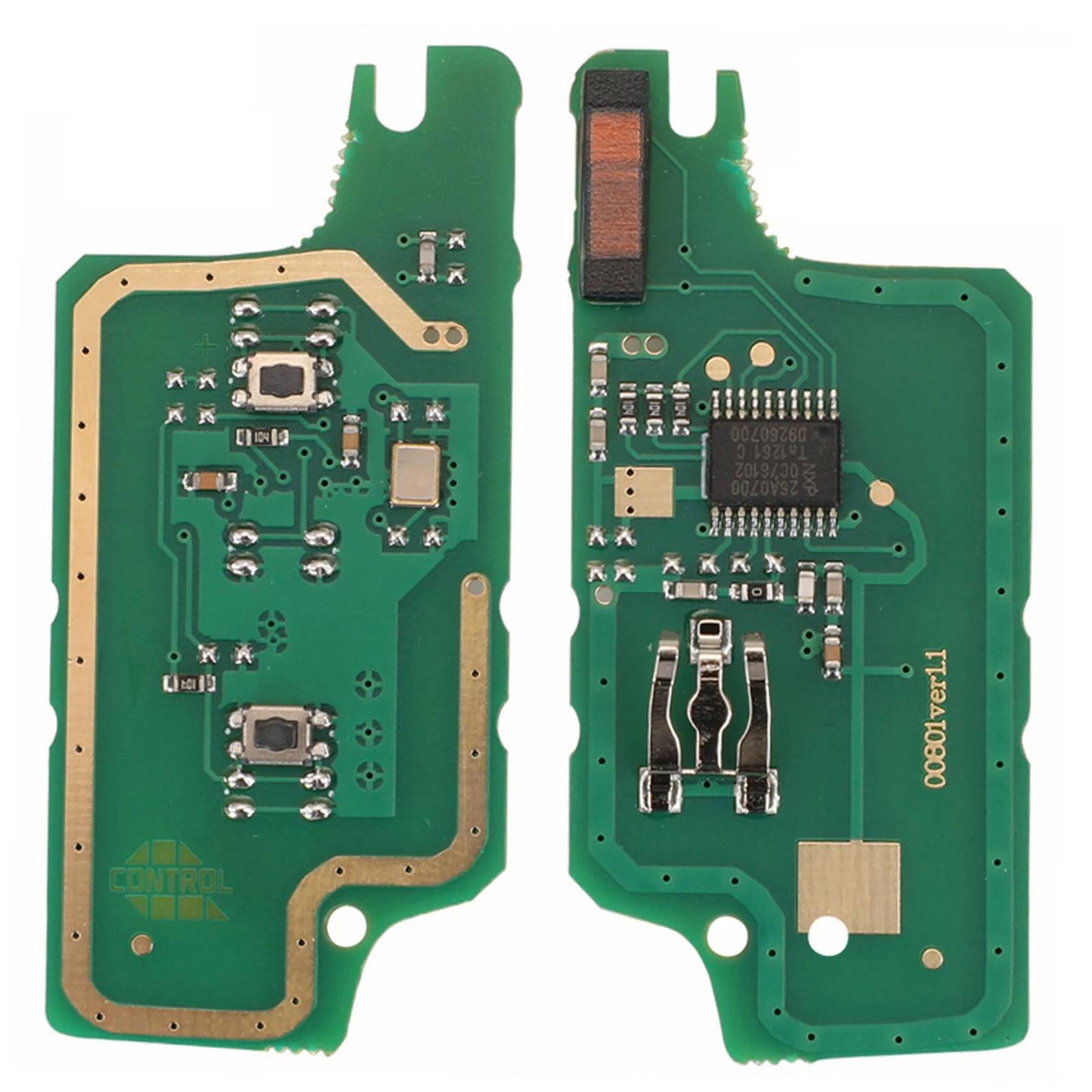 PEUGEOT / CITROEN 2 Button 433MHZ ID46Chip CE0536 PCF7961 ASK Circuit Board - OTOFIX KEYS