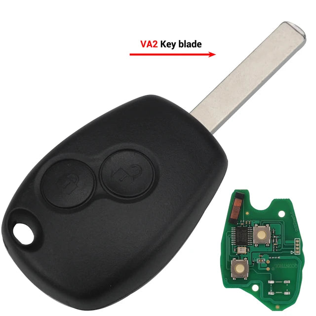 RENAULT 2 Button Remote 433MHz 4A Chip - VA2 - OTOFIX KEYS