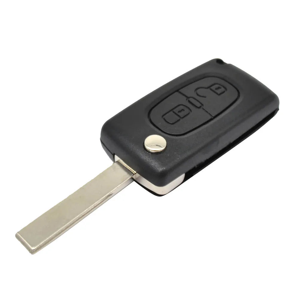 PEUGEOT CITROEN 2 BUTTON CE0523 Key Fob Case VA2 / HU83 - OTOFIX KEYS