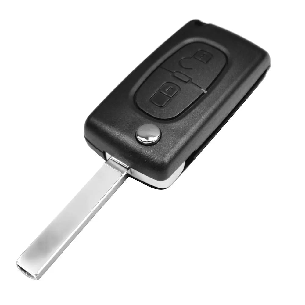 PEUGEOT CITROEN 2 BUTTON CE0523 Key Fob Case VA2 / HU83 - OTOFIX KEYS