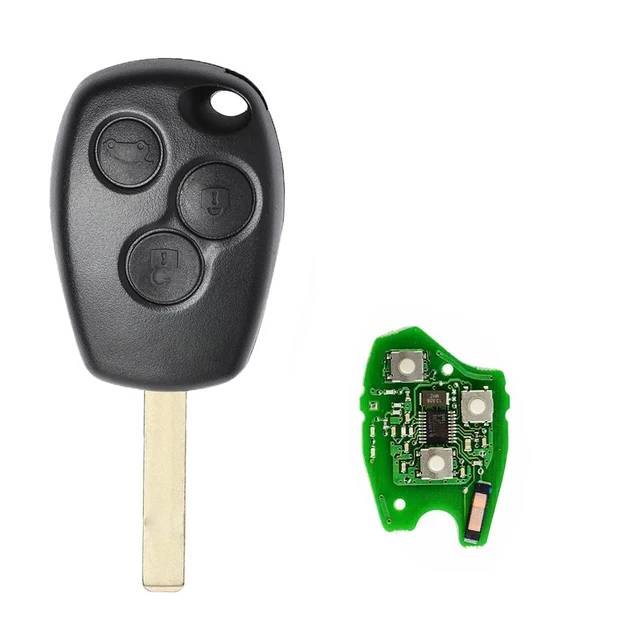 RENAULT - VAUXHALL 3 Button Remote 433MHz PCF7961M 4A Chip - VA2 - OTOFIX KEYS