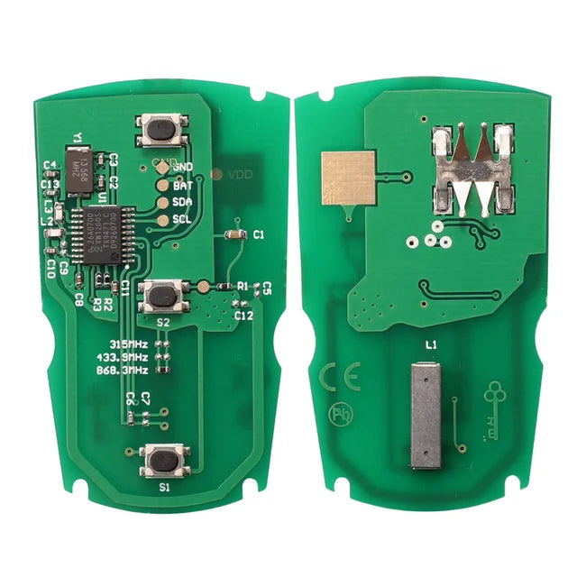 BMW 3 Button CAS3 868MHz FCCID: KR55WK49127 - OTOFIX KEYS