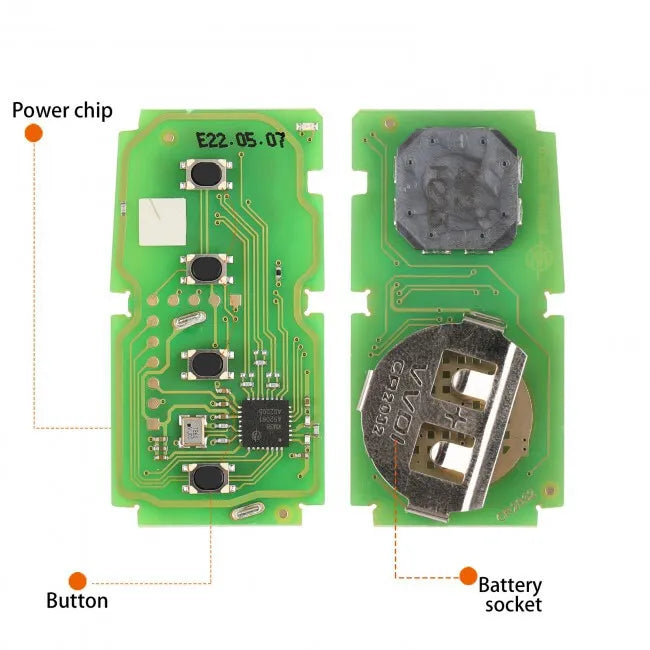 TOYOTA - LEXUS VVDI XM38 2 Button Smart Remote - OTOFIX KEYS