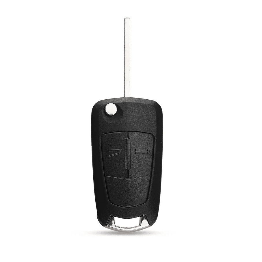 VAUXHALL / OPEL 2 Button Remote Flip Key Fob Case - HU100.