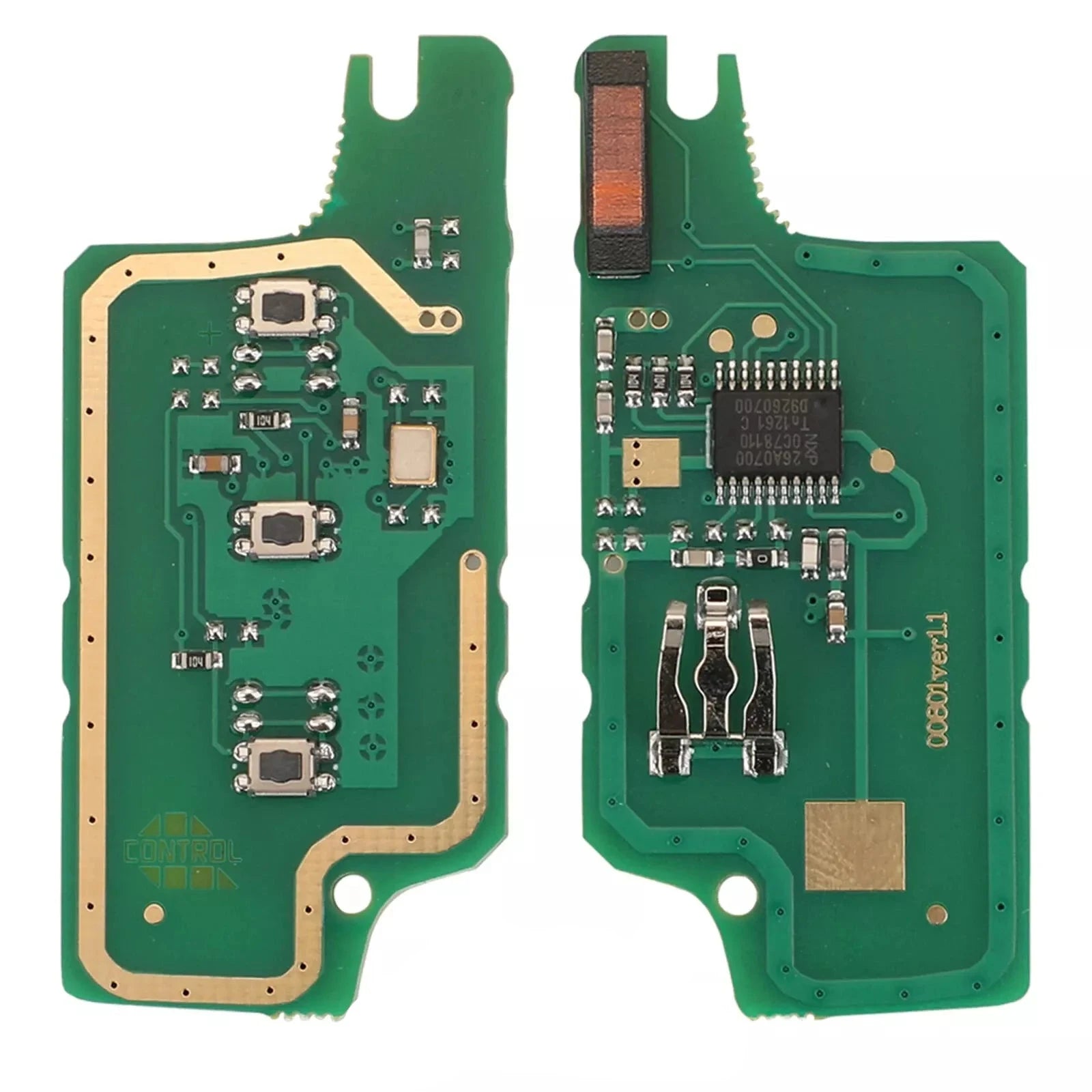 PEUGEOT / CITROEN 3 Button 433MHZ ID46Chip CE0536 PCF7961 ASK Circuit Board - OTOFIX KEYS