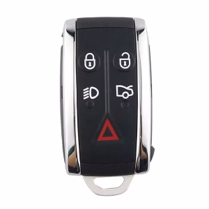 Jaguar 5-button aftermarket smart remote key 433MHz ID46 PCF7953 for XF XK XKR XFR