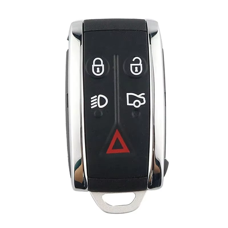 Jaguar 5-button aftermarket smart remote key 433MHz ID46 PCF7953 for XF XK XKR XFR